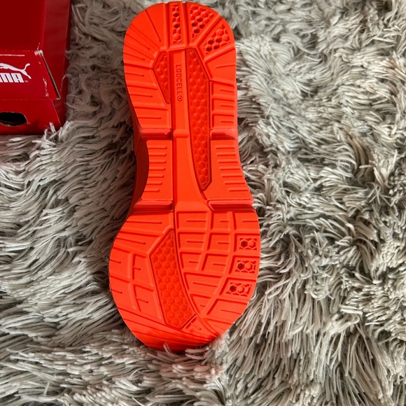 Orange Kids Sneakers NWB Size 4C NWB - Picture 2 of 3